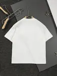 Three-Color Embroidery T Shirt