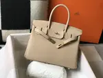 Hermès Bɪʀᴋɪɴ Trench coat grey platinum bag size: 25cm