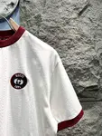 Double G Embroidery Stripes T Shirt