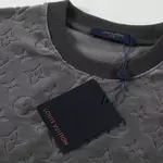 Classic All-Over Printed Embossed T-shirt