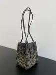 Fendi Mini Size Old Flower Latest Flow Origami Magic Bag Size: 15cmx18.5x15cm