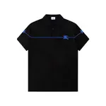 Circular Warhorse Embroidery Polo T Shirt