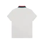 Neckline Letters Polo T Shirt