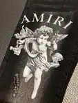 Amiri slim fit petite straight jeans