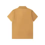 Letter Embroidery Polo T Shirt