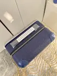 LV blue embossed trolley case originalk616 35x23x53cm