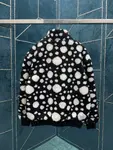 Louis Vuitton  X  Yayoi Kusama collaboration belted jacket