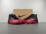 Jordan 12th generation Air Jordan AJ12 black and red sick 2025 replica number 130690-002