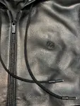 Zegna hooded leather jacket