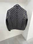 Tom Ford 23 catwalk style slim stand collar leather jacket