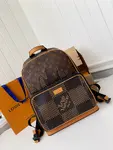 L*V x Nigo Co branded Campus Men's Backpack N40380, Top Quality Size: 30 * 39 * 13cm