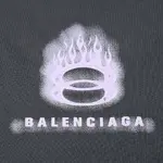Balenciaga 24s double B dot printing t-shirt