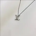 2025 Line Necklace & Metal Accent T-Shirt