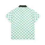 Cotton Vintage Print Polo Shirt