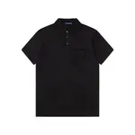 Pocket Embossing Polo T Shirt