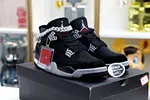 AIR JORDAN 4 "BLACK CANVAS"