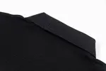 Letter Print with Contrast Collar Polo Shirt