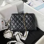 CH*EL23A Golden Little Lion Chain Bag AP3429, Top Quality Size: 19 * 13 * 8cm