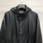Balenciaga masking tape trench coat