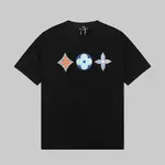 Three Jacquards Print T-shirt