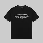 Front Back Letter Print T-shirt