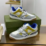 GU*Isneakers Cowhide+Breathable mesh