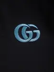 Double G Embroidery On Chest T Shirt