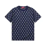 Multicolor Double G Full Print T Shirt