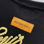 Rope Pattern Embroidery T Shirt