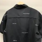 Balenciaga bullet screen short sleeve shirt