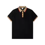 Classic Check Collar Polo T Shirt