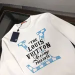 Louis Vuitton 2023 new autumn and winter couples style round neck sweatshirt