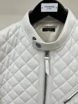 Tom Ford 23 catwalk style slim stand collar leather jacket