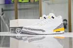 WMNS AIR JORDAN 3 RETRO 'LASER ORANGE' 白黄