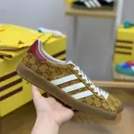 GU*I× Adidas sneakers