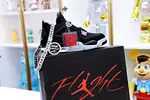 AIR JORDAN 4 "BLACK CANVAS"