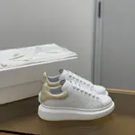 Alexander McQueen MQ Apricot bead Stone grain tail Sneakers