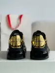 Alexander McQueen MQ golden cowhide tail Air cushion bottom Sneakers
