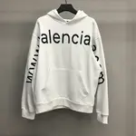 Balenciaga lettered hooded sweatshirt