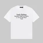 Front Back Letter Print T-shirt