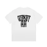 Hand Drawn Letter Print T Shirt