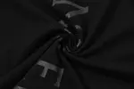 Back Letter Print Polo Shirt