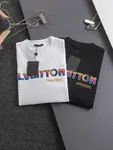 Colorful Pattern Embroidery T Shirt