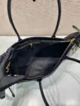 Pr*da Bonnie large leather handbag
