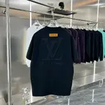 Small Front&Large Back Embroidered T-shirt