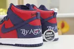 NIKE SB DUNK HIGH SUPREME BY ANY MEANS RED