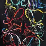 Rainbow Fringe Embroidered T-Shirt