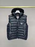 Moncler Early Fall Ragot Series Breathable Hooded Vest Jacket