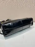 Pr*da Bonnie large leather handbag