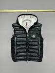 Moncler Early Fall Ragot Series Breathable Hooded Vest Jacket
